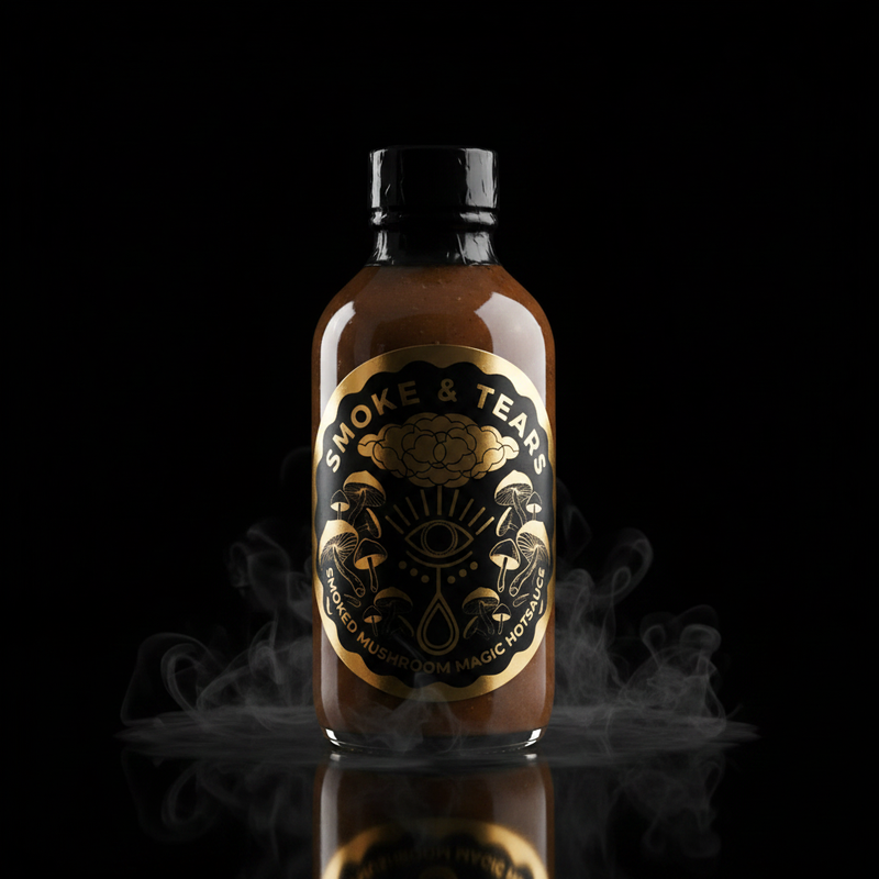 MUSHROOM MAGIC HOT SAUCE β’ 4 floz 118 ml