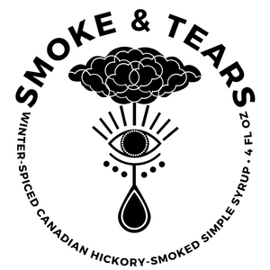 UP IN SMOKE: HOLIDAZE EDITION • Winter-Spiced-Smoked Simple Syrup • Cocktail & Spirit Reviver • 4 fl oz • 118 ml