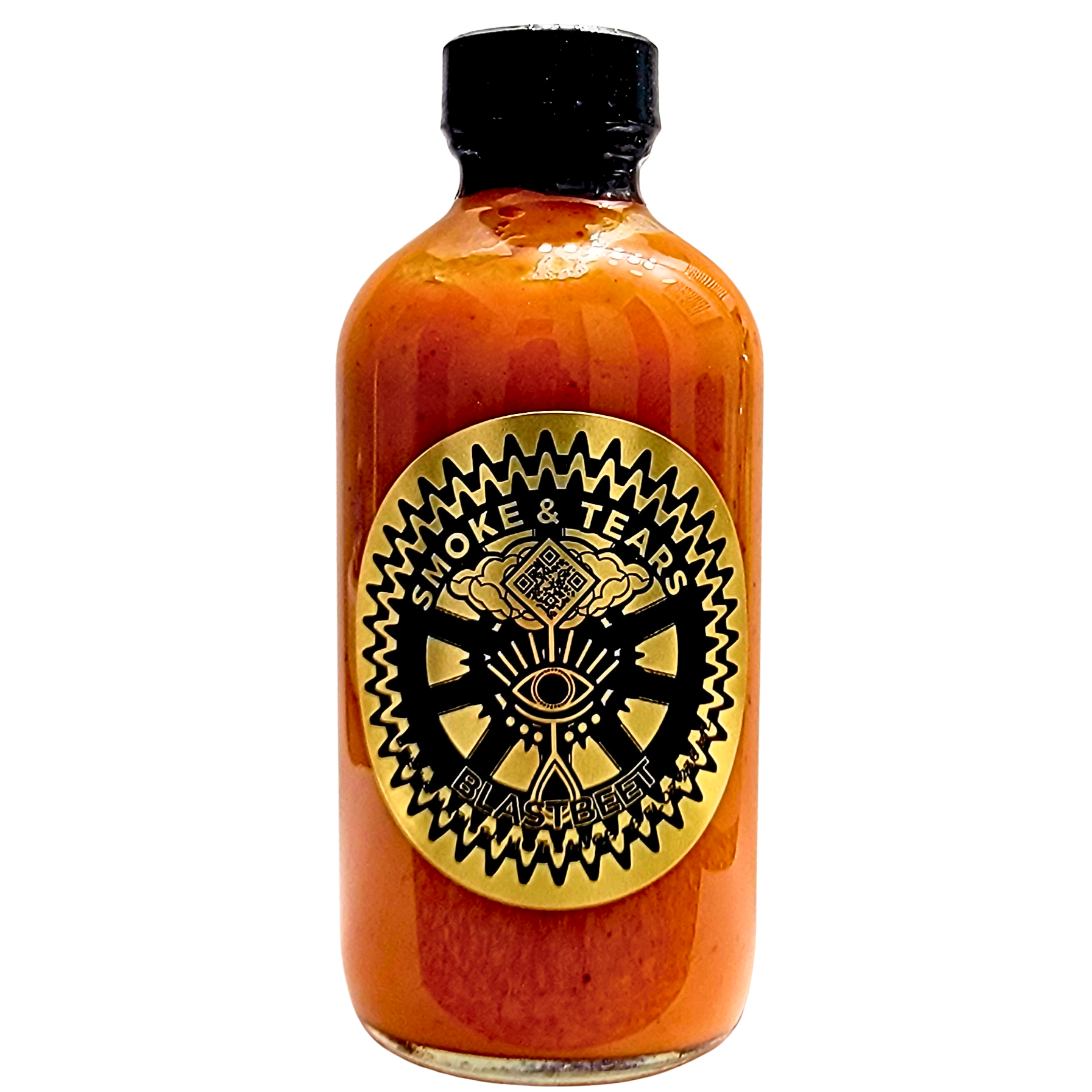 BLASTBEAT • BEET & HARISSA HOT SAUCE • 8 FL OZ • 236 ML