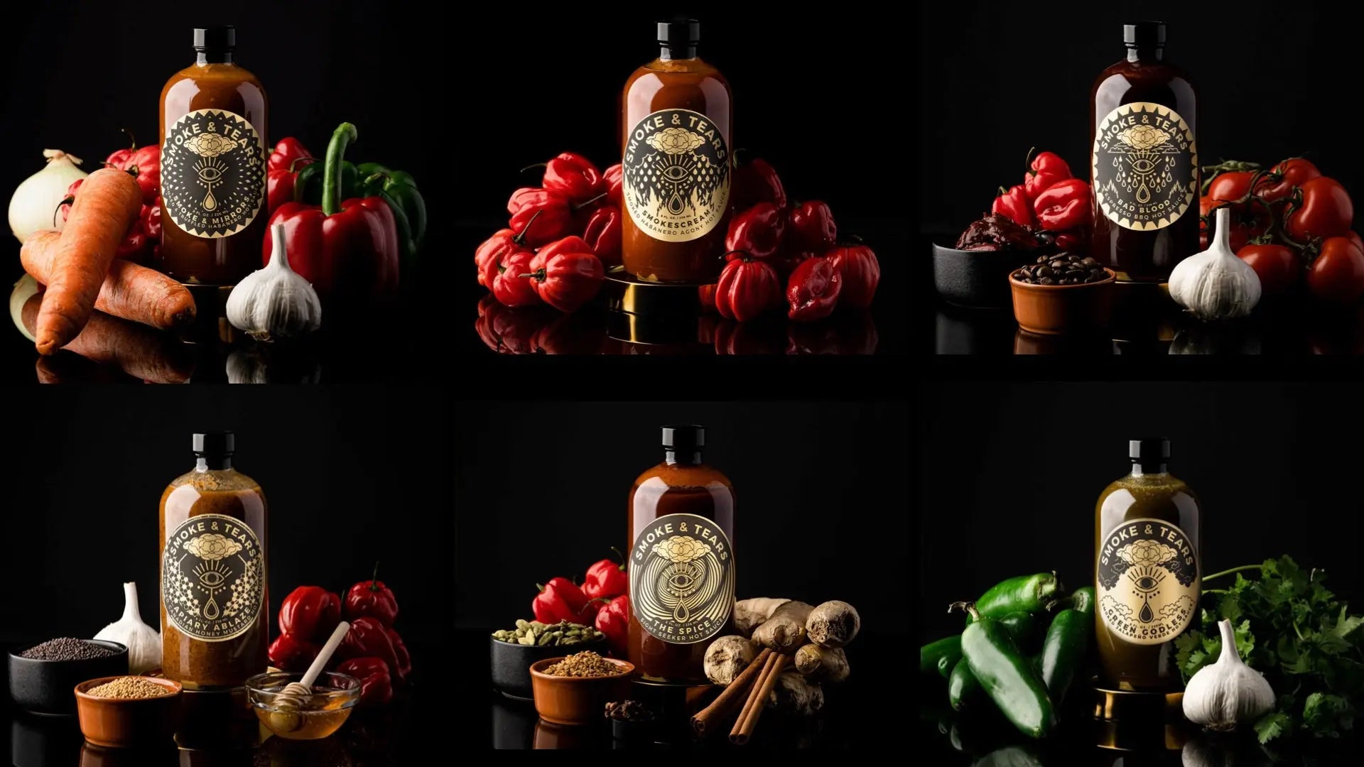 THE 6IX Hot Sauce Gift Box | 6 Award-Winning Gourmet Sauces