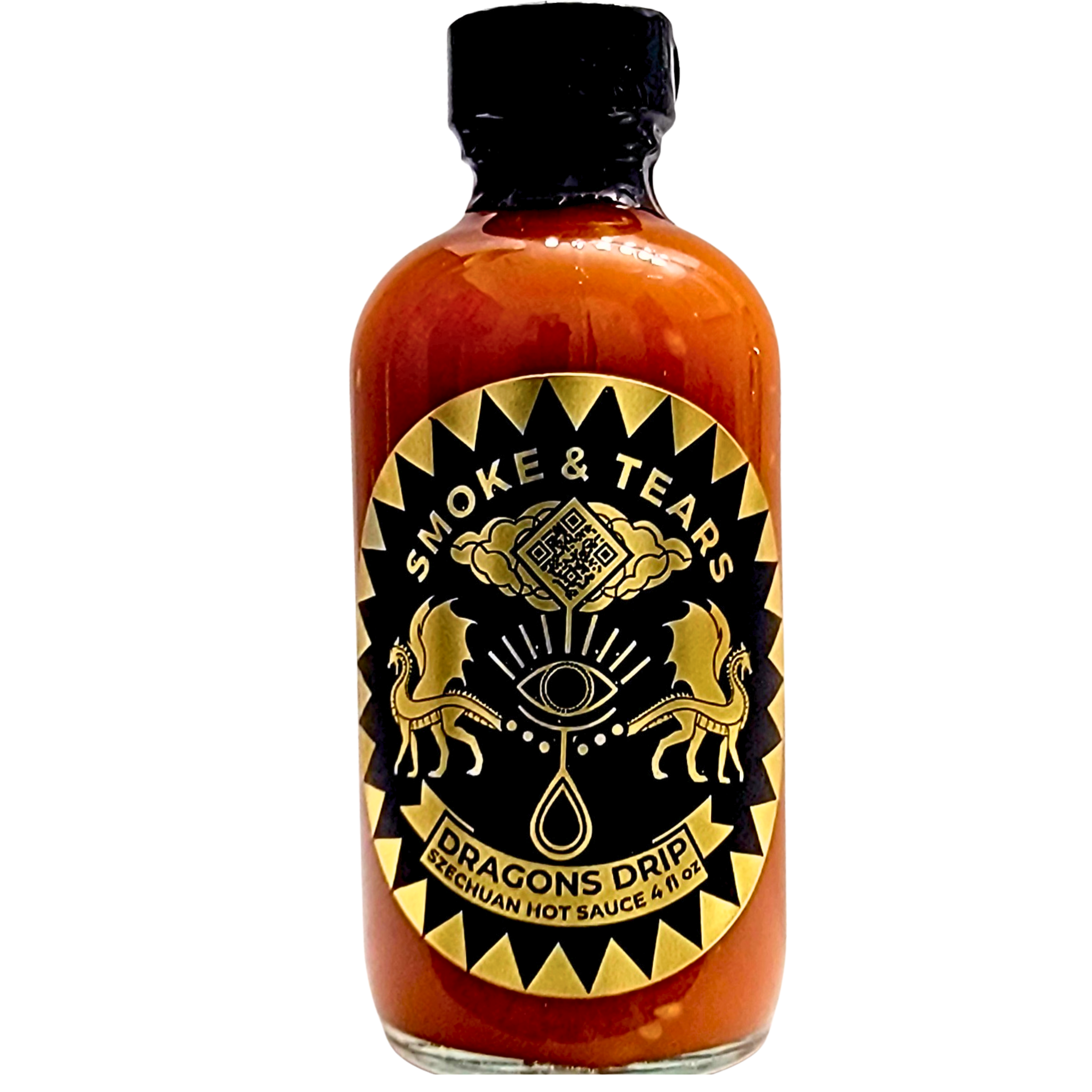 DRAGONS DRIP • SZECHUAN HOT SAUCE • 4 FL OZ • 116 ML