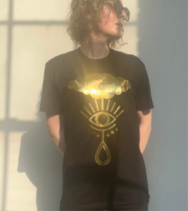 LIQUID GOLD - LIMITED EDITION T-SHIRT - SHORT SLEEVE & UNISEX