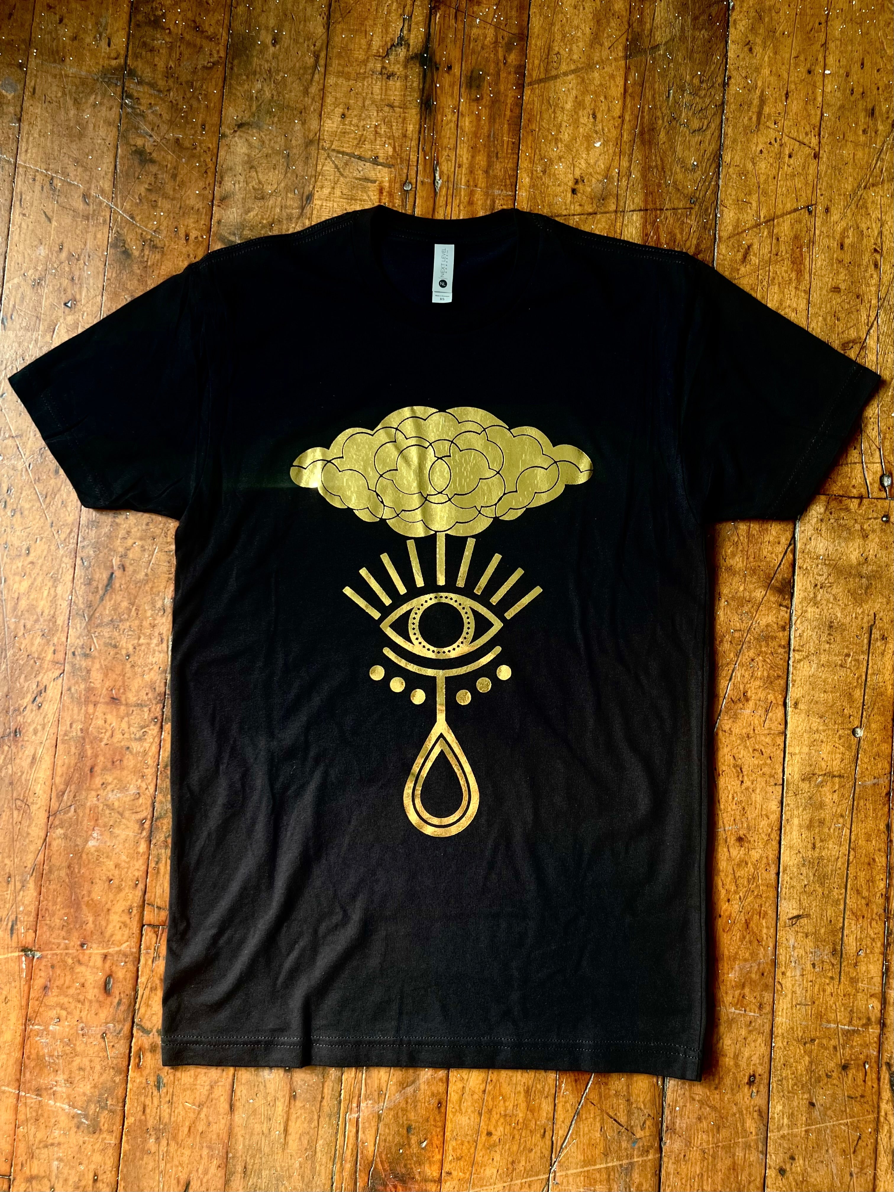 LIQUID GOLD - LIMITED EDITION T-SHIRT - SHORT SLEEVE & UNISEX