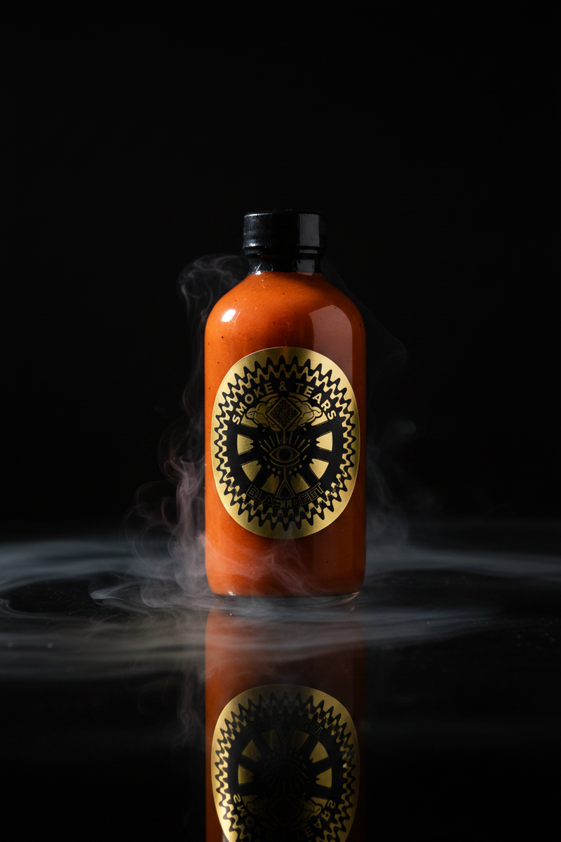BLASTBEAT • BEET & HARISSA HOT SAUCE • 8 fl oz 236 ml