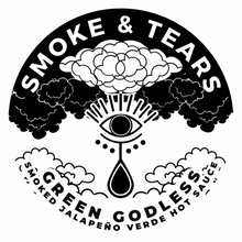 GREEN GODLESS 🦚  Smoked Jalapeño Verde Hot Sauce