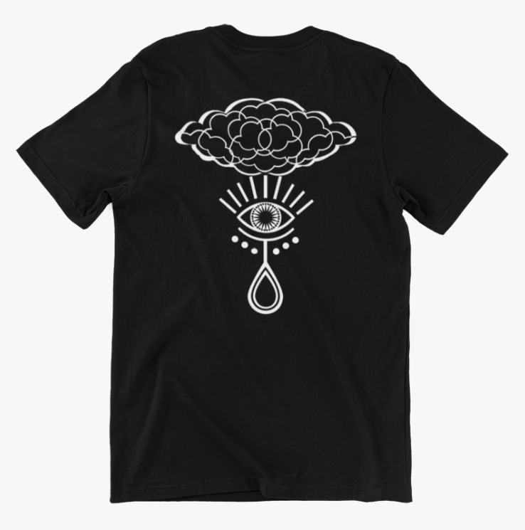 IV • Dual-Sided • Custom Logo Cotton T-Shirt • Style #4 • Printed in Toronto • Artist Remix Series •